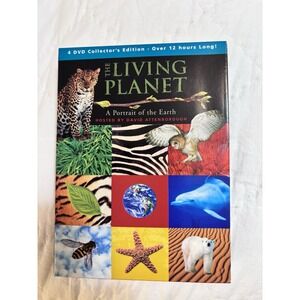 Living Planet (DVD) A Portrait of the Earth‎ Hosted by David Attenborough,collec